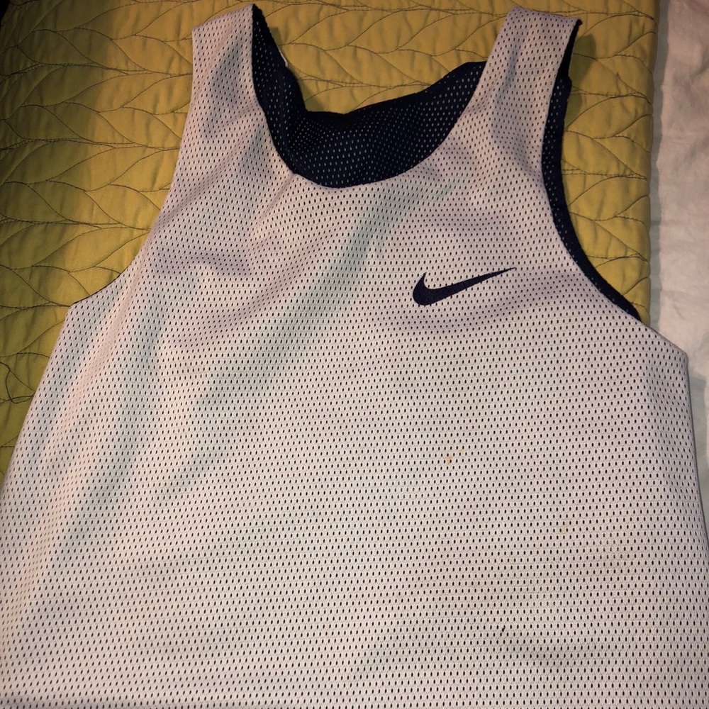Nike reversible basketball tank